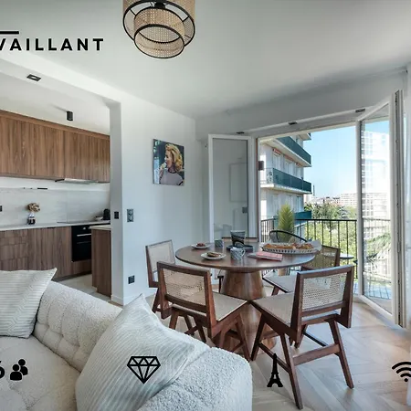 Appartement Luxe 3 Chambres Lits Doubles 6 Personnes - Proche Paris 16, Parc Des Princes, Roland-Garros Boulogne-Billancourt Exterior photo